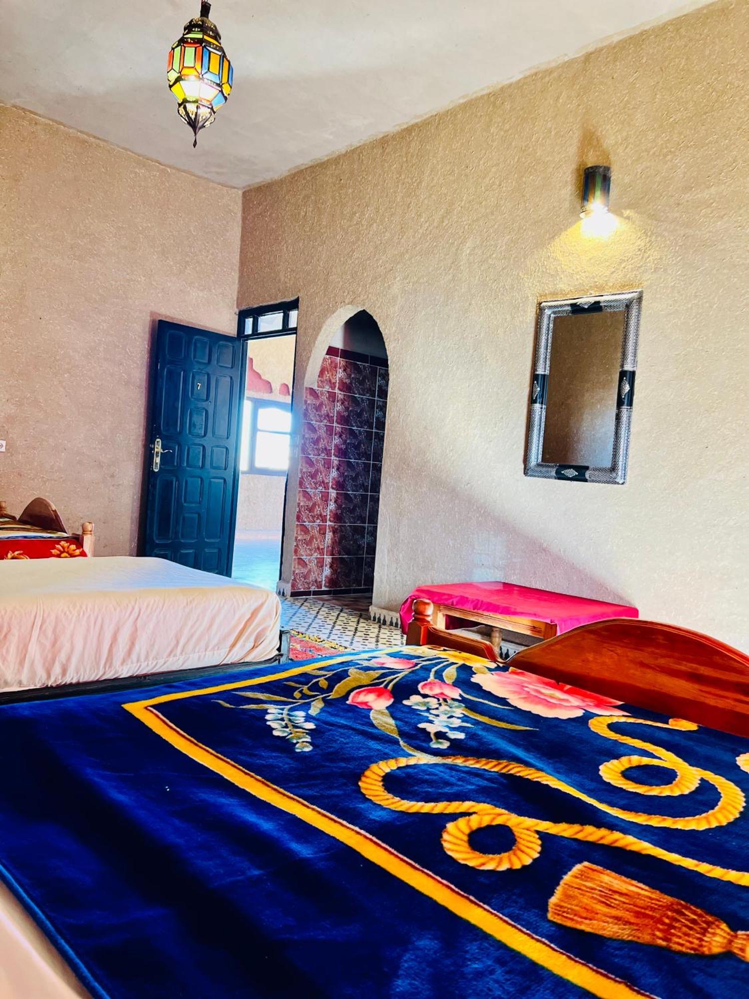 Hotel Camping Les Roses Des Dunes & Piscine メルズーガ エクステリア 写真