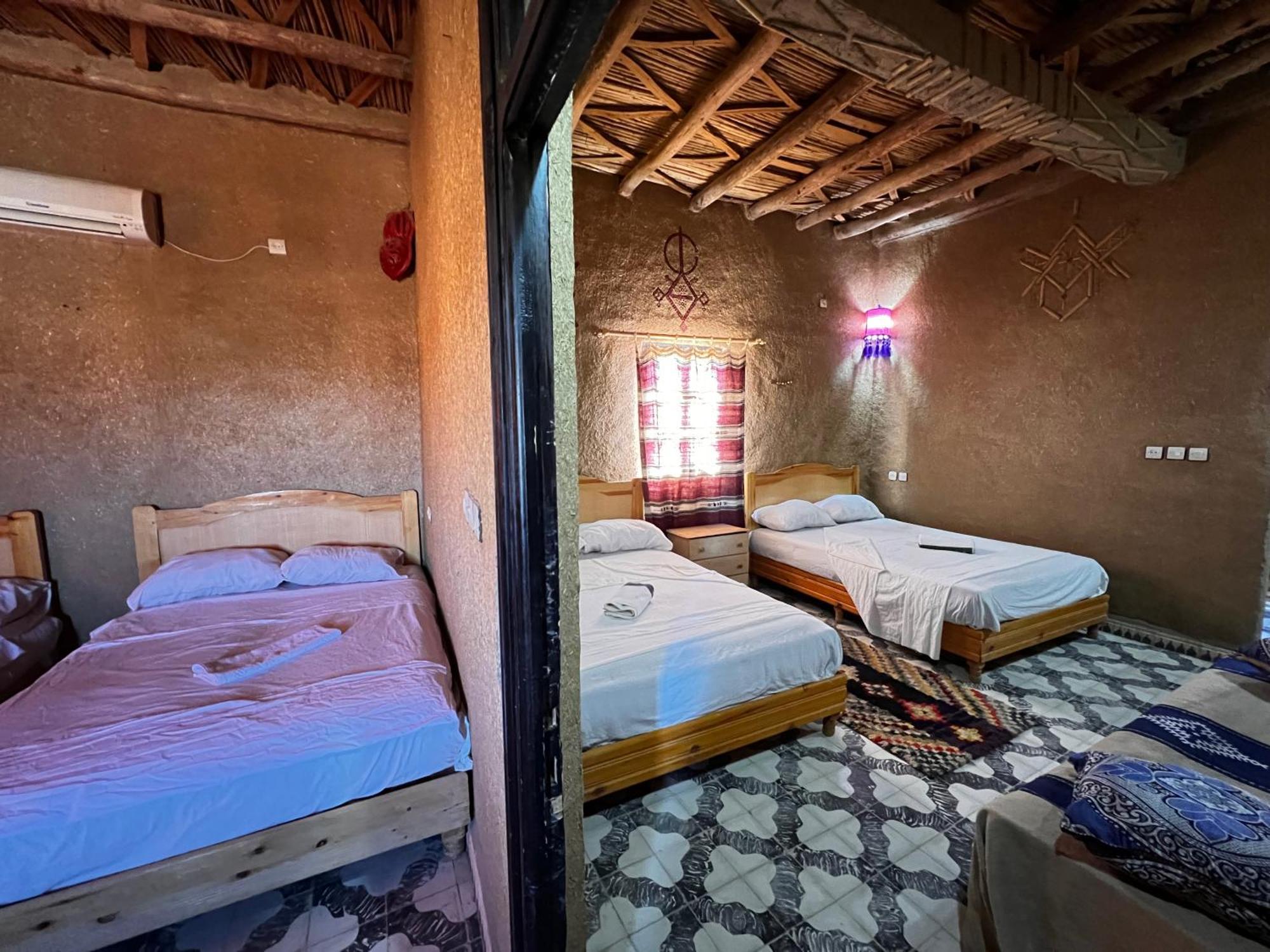 Hotel Camping Les Roses Des Dunes & Piscine メルズーガ エクステリア 写真
