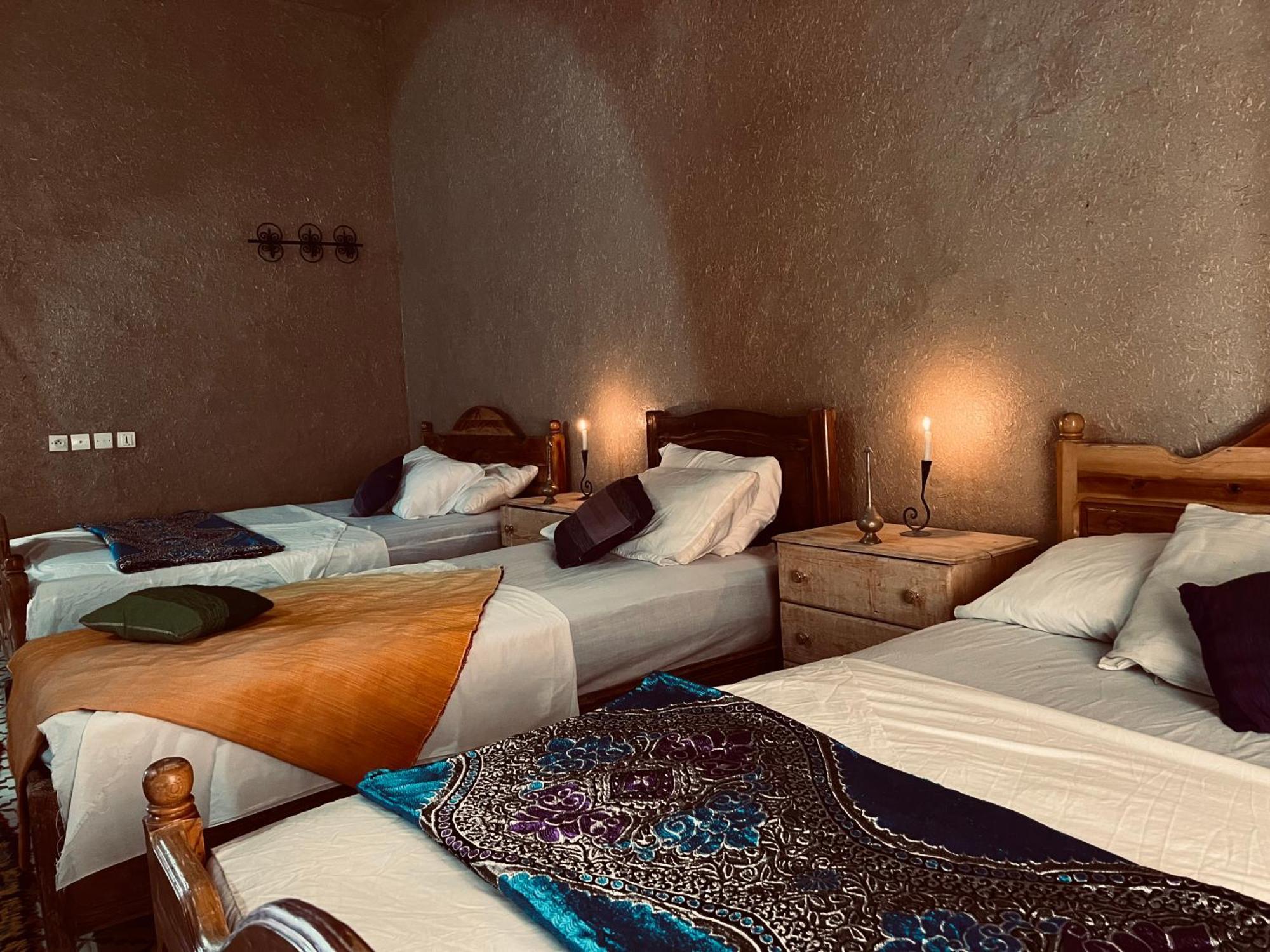 Hotel Camping Les Roses Des Dunes & Piscine メルズーガ エクステリア 写真